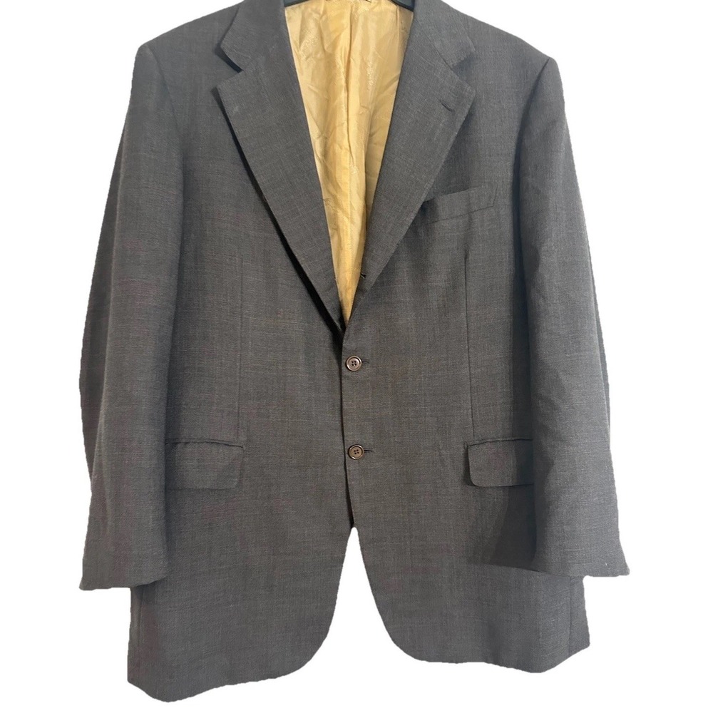 Brioni Nomentano Chocolate Brown Blazer 40R Hand Made Italy Sports Coat Jacket